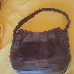 Frye Mel Hobo crackle brown leather. NWOT